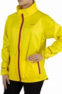 Kurtki i kamizelki sportowe damskie - Kurtka damska przeciwdeszczowa z membraną Aqua Thermo TEX Viking Rainier 6400 żółty - miniaturka - grafika 1