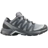 Buty trekkingowe damskie - Damskie buty trekkingowe Salomon X-Adventure Recon Gore Tex Rozmiar butów (UE): 37 1/3 / Kolor: szary - miniaturka - grafika 1