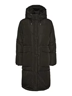 Płaszcze damskie - bestseller a/s Damski płaszcz VVMELANOR AW22 Long Coat GA BOOS, Peat, XS - grafika 1