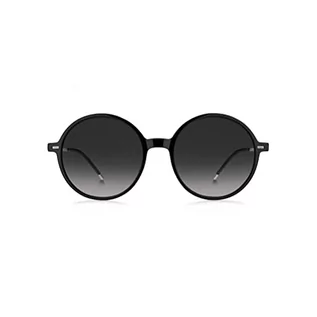 Okulary przeciwsłoneczne - BOSS HUGO 1389/S, okulary, czarne, 55 damskie, Czarny, 55 - grafika 1