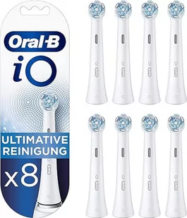 ORAL-B BRAUN końcówki do szczoteczki elektrycznej końcówki do szczoteczki elektrycznej iO Ultimate Clean White 8szt. RBCW-8 - Końcówki do szczoteczek elektrycznych - miniaturka - grafika 1