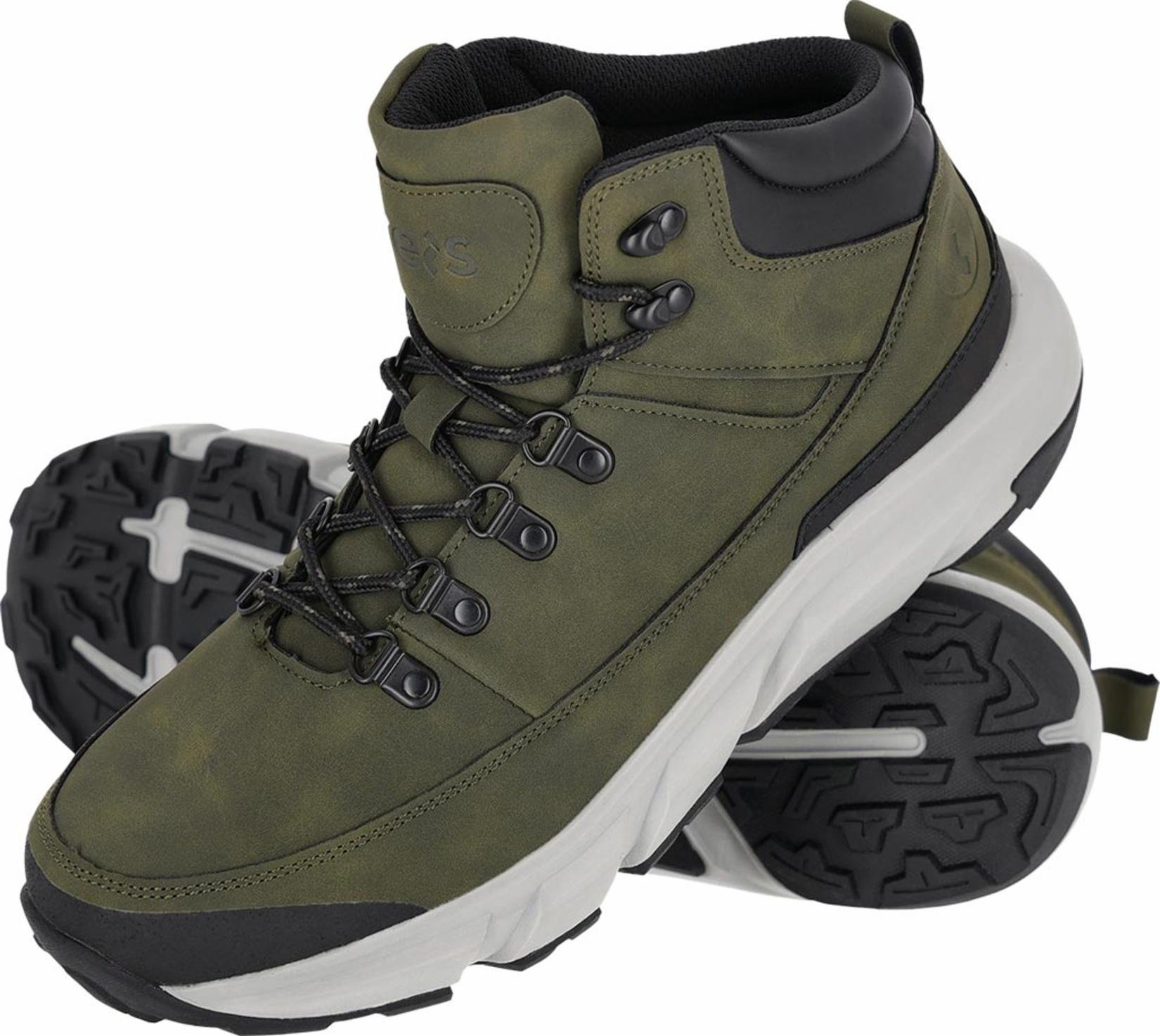 Buty trekkingowe męskie Reis BCAMINO - Lekkie wygodne męskie trzewiki CAMINO wykonane z PU wstawki z gumy podeszwa phylon oraz guma o wielokierunkowej przyczepności 41
