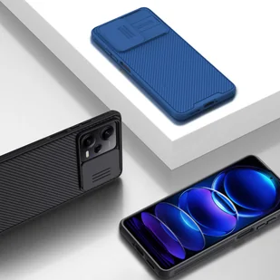 Nillkin CamShield Pro Case etui do Xiaomi Redmi Note 12 Pro / Poco X5 Pro 5G pokrowiec z osłoną na aparat czarne - Etui i futerały do telefonów - miniaturka - grafika 16