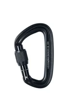 Sprzęt wspinaczkowy - Karabinek Black Diamond LiteForge Screwgate - black - miniaturka - grafika 1