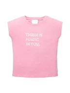 Koszulki i topy damskie - TOM TAILOR Dziewczęcy top, 31654 - Pink Sun, 176 cm - miniaturka - grafika 1