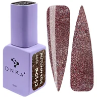 Lakiery hybrydowe - COLOR GEL POLISH "DNKa", 12 ml #0142 Atumn Kiss - miniaturka - grafika 1