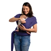 Chusty do noszenia dzieci - Boba Wrap Baby Carrier, chusta do noszenenia dzieci - Navy Blue - miniaturka - grafika 1