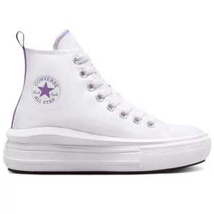 Buty Converse Chuck Taylor All Star Move Platform A03667C - białe - Trampki damskie - miniaturka - grafika 1