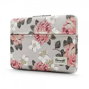 CANVASLIFE Etui na laptopa CANVASLIFE Sleeve 13-14 cali White Rose - Torby na laptopy - miniaturka - grafika 2