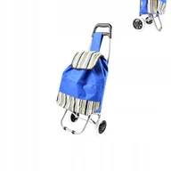 Torby i wózki na zakupy - Wózek Na Zakupy Na Kółkach Torba Wytrzymała Lekka Niebeska - miniaturka - grafika 1