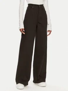 Calvin Klein Jeansy Infinite K20K207304 Czarny Wide Leg - Spodnie damskie - miniaturka - grafika 1