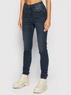 Spodnie damskie - Yas Jeansy Yasayo 26025090 Granatowy Skinny Fit - miniaturka - grafika 1