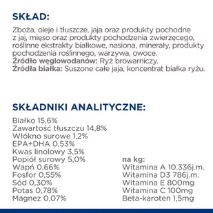 HILL'S PD Prescription Diet Canine Derm Complete 1,5kg - Sucha karma dla psów - miniaturka - grafika 4
