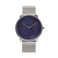 Zegarki męskie - Zegarek Calvin Klein Iconic 25200031 Silver/Navy - miniaturka - grafika 1