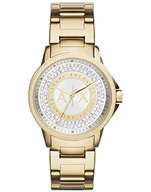 Paski - Armani Exchange Zegarek damski ze stali nierdzewnej z trzema wskazówkami, rozmiar koperty 35 mm, pasek ze stali nierdzewnej, Kolor z?ota, One Size, Bransoletka - miniaturka - grafika 1