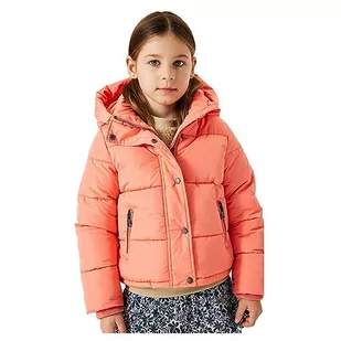 Garcia Kids Dziewczęca kurtka wierzchnia, Coral Pink, 104 cm - Kurtki i płaszcze dla dziewczynek - miniaturka - grafika 1