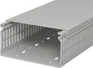 OBO Bettermann Korytko grzebieniowe 120x60 szary kamień LK4 N 60120 6178213 /2m/ 6178213 - Kanały kablowe - miniaturka - grafika 1