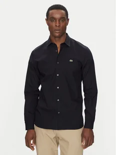 Lacoste Koszula CH5620 Granatowy Slim Fit - Koszule męskie - miniaturka - grafika 1
