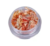 Ozdoby do paznokci - Pazłotko Cienka Folia Płatki Do Zdobień 3ML Nr 7 - miniaturka - grafika 1