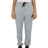 Spodnie damskie - Damskie spodnie Nike W Nsw Nsw Flc Ft Bf Dark Grey Heather/Summit White/Black S - miniaturka - grafika 1