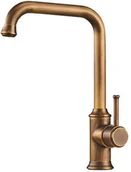 Baterie kuchenne - Bateria kuchenna retro POMONA BLACK czarna - szczotkowany mosiądz - miniaturka - grafika 1