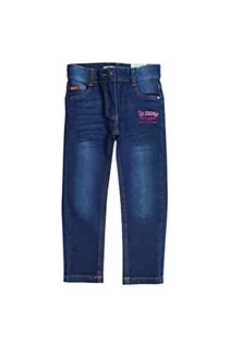 Spodnie i spodenki dla dziewczynek - Lee Cooper jeansy dziewczęce, Niebieski, 6 lat - grafika 1