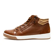 Sneakersy damskie - ARA Damskie sneakersy Rom, Nuts whisky, 38 EU - miniaturka - grafika 1