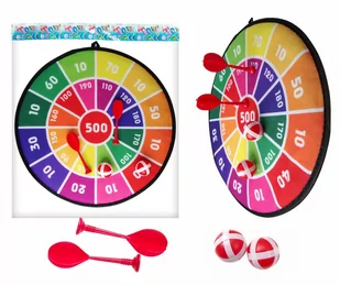 Mega Creative Tarcza z Pil/rzutk 37x39 F728 pudełko 72/144 - Zabawki i gry sportowe - miniaturka - grafika 1