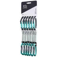Sprzęt wspinaczkowy - Zestaw ekspresów Climbing Technology Lime B set NY pack of 6 Kolor: jasnoniebieski - miniaturka - grafika 1