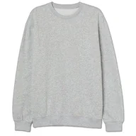 Bluzy męskie - Bluza męska BASIC szara XL - miniaturka - grafika 1