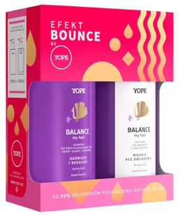 Yope, Zestaw BALANCE Szampon + Odżywka - Zestawy kosmetyków damskich - miniaturka - grafika 3