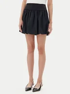 Spódnice - ONLY Spódnica mini Lia 15350112 Czarny Regular Fit - miniaturka - grafika 1