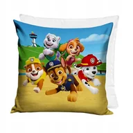 Poszewki na poduszki - PAW PATROL Poduszka pluszowa z poszewka Psi Patrol 40x40 Pieski na Prezent - miniaturka - grafika 1
