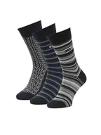 Skarpetki męskie - G-Star Raw Skarpety AS_G-STAR_W_047_SS25 (3-PACK) Czarny - miniaturka - grafika 1