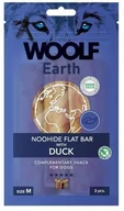 Przysmaki dla psów - WOOLF Woolf Earth Noohide Flat Bar Duck  Przysmak Dla Psa Kaczka Rozmiar M 85 g - miniaturka - grafika 1