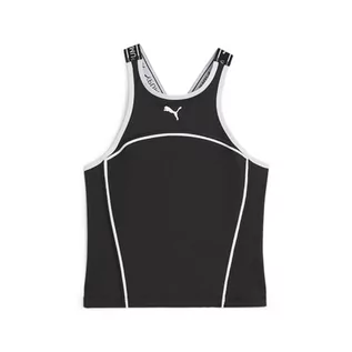 Koszulki sportowe męskie - PUMA Koszulka na ramiączkach unisex Fit Train Strong Fitted Tank Tank - grafika 1