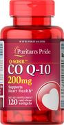 Witaminy i minerały - Puritan's Pride, koenzym Q10, 200 mg, 120 kapsułek - miniaturka - grafika 1