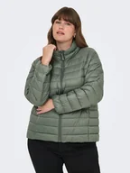Kurtki damskie - ONLY Kurtka pikowana w kolorze zielonym - miniaturka - grafika 1