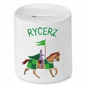 Skarbonki - SKARBONKA DLA DZIECI SYNA CÓRKI RYCERZ PREZENT z Nadrukiem ze Zdjęciem - miniaturka - grafika 1