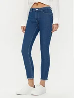 Spodnie damskie - ONLY Jeansy 15336726 Granatowy Skinny Fit - miniaturka - grafika 1