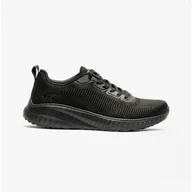 Buty trekkingowe damskie - Buty na co dzień damskie SKECHERS BOBS SQUAD CHAOS - FACE OFF lekkie - miniaturka - grafika 1