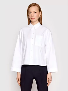 Selected Koszula Fada 16083840 Biały Regular Fit - Koszule damskie - miniaturka - grafika 1