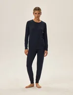 Piżamy damskie - Piżama Jill - grafitowy M - miniaturka - grafika 1