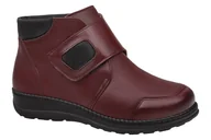 Botki damskie - Botki AXEL Comfort 1726 H Rubin Stretch na rzepy Kosela Medic 9726 - miniaturka - grafika 1