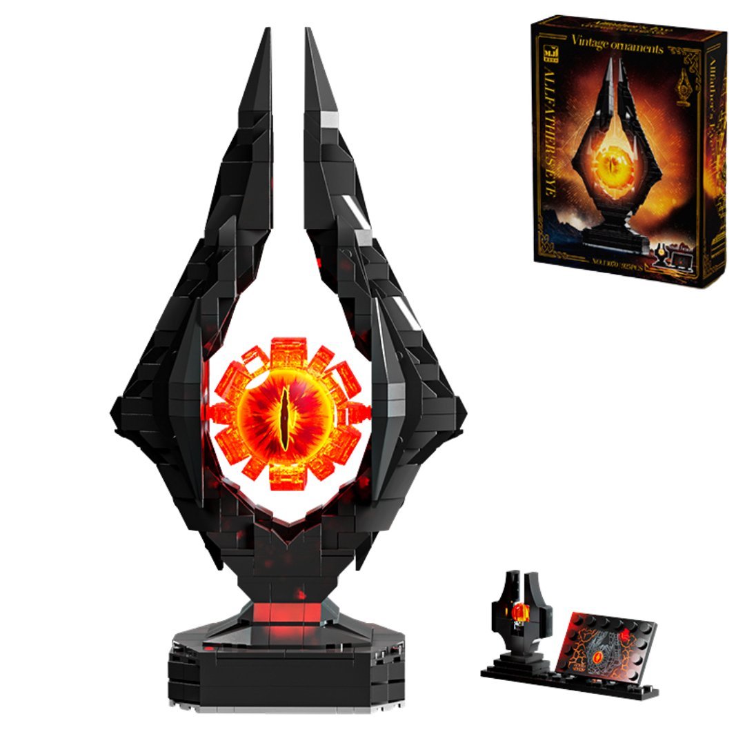 Oko Saurona (Allfather's Eye) LED 925el.- Klocki plastikowe konstrukcyjne MJI 13070 LOTR TECHNIC