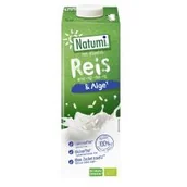 Napoje roślinne - NAPÓJ RYŻOWY Z ALGAMI MORSKIMI BEZ DODATKU CUKRÓW BEZGLUTENOWY BIO 1 L - NATUMI - miniaturka - grafika 1