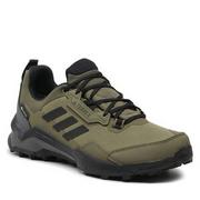 Buty trekkingowe damskie - Buty adidas - Terrex Ax4 Gtx GORE-TEX HP7400 Black/Linen Green - miniaturka - grafika 1