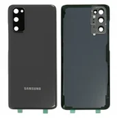 Części serwisowe do telefonów - Nowe Plecki Tył Pokrywa Tylna Klapka Baterii Samsung S20 4G Sm-G980F/Ds - miniaturka - grafika 1