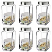 Pojemniki kuchenne - Pojemnik Do Szuflady Na Zywność Szkło Rubi 6 X 1 L - miniaturka - grafika 1