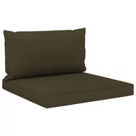 Poduszki ogrodowe - Poduszki na sofę z palet, 2 szt., kolor taupe, tkanina - miniaturka - grafika 1